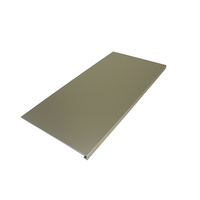 Feuille d'aluminium anodisé satiné or clair 1060 3003 5005 de 0,21 mm à 3 mm avec AA15 pour emballages cosmétiques haut de gamme et coques de produits
