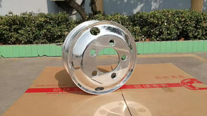 Zhengde Factory Direkt vertrieb Aluminium-LKW-Rad abdeckung 24,5x8,25 Zoll Chrom felgen - Product Image 3