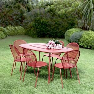 French Style Outdoor <b>Table</b> and Chair Set Beach Leisure Sun protection Courtyard Waterproof Creative Simple <b>Garden</b> Camping Chairs - Product Image 1