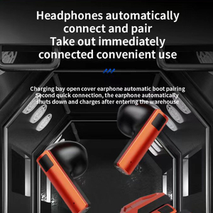 K26 Nhỏ Mát Mẻ Thiết Kế Mỏng Độ trễ Thấp Không Dây Chơi Game Earbuds Headphone Với Sạc Trường Hợp Được Xây Dựng Trong Mic Kép Trò Chơi Chế Độ Âm Nhạc - Product Image 3