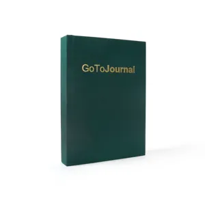 2024 stampa personalizzata Self Love Journal Planner di affermazione di una linea di tessuto di cinque minuti di sublimazione quotidiana non datata Notebook Gateful