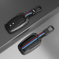 Funda y Cadena para Llaves de Toyota de Aleación de Zinc de Lujo, Resistente a Arañazos, Compatible con Venza, RAV4 Prime, Sienna, Land Cruiser 2021-2022