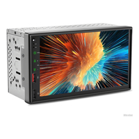 Lecteur MP5 pour voiture Linux 7 pouces, autoradio 2 Din avec CarPlay sans fil, Android Auto, DSP, écran IPS, Mirror Link, prise en charge de la charge rapide