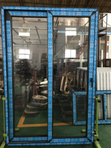 ประตูบานเลื่อน UPVC/PVC สำหรับระเบียง/ห้องนั่งเล่น/ห้องนอน/ห้องรับประทานอาหาร/ห้องครัว สำหรับโครงการเชิงพาณิชย์ - Product Image 4