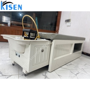 Lit de lavage portable Kisen au design unique avec bassin de spa pour la tête, idéal pour salon de beauté, couleur personnalisable avec housse imperméable - Product Image 6