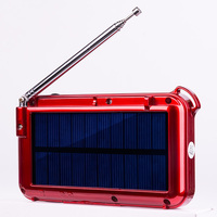 Radio Portabel Dewant L-388 Tenaga Surya Pemutar Audio Mp3 Dengan Senter LED dan Power Bank