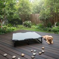 Leichtes Tragbares Outdoor-Camping-Kleintierbett - Langlebiges Oxford-Material Abnehmbarer Waschbarer Bezug Erhöhtes Design Modern
