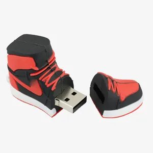 Sportschuhe Form USB-Flash-Laufwerk Günstige Werbe geschenk OEM-Design Turnschuhe Form USB-Stick mit höchster Qualität