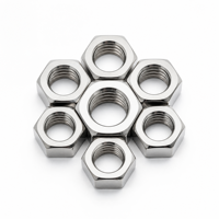 Écrous hexagonaux en acier inoxydable Inox 201 304 304L 316 316L 321 310S DIN934 M5 M6 M8 M10 M12 M14
