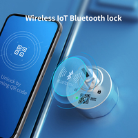 Cerradura Inteligente Inalámbrica Recargable por USB MK-E280, Cerradura Electrónica de Aleación de Zinc con Bluetooth para Terminales Financieros ATM, Datos en la Nube