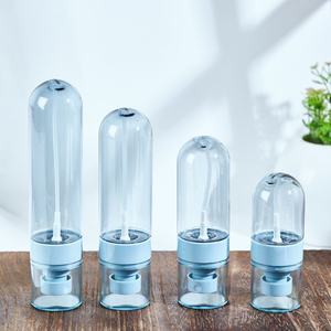 Nuevo estilo, 60ml, 80ml, de cabeza redonda botella transparente, cosméticos para el cuidado de la piel, botella de Spray de niebla fina, botella de plástico invertida con tapa - Product Image 3