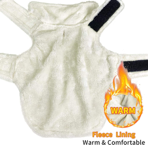Tanpopo <b>Dog</b> Winter <b>Coat</b> Classic Plaid Fleece <b>Dog</b> Cold Weather Jacket with Pocket Windproof <b>Warm</b> Vest Pet Clothes Apparel for <b>Dog</b> - Product Image 5