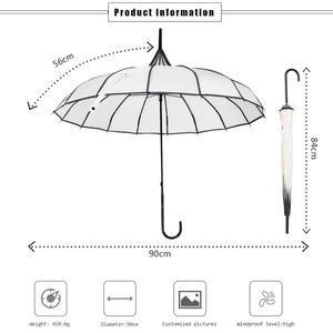 Elegant Lace Trim Pagoda <b>Umbrella</b> for Women Wedding Photo Prop Vintage Design Waterproof Canopy Beautiful Gift Idea - Product Image 3