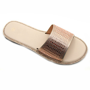 High-quality Summer New Design Casual Slip-on Rhinestone Outdoor Women's Sandals and <b>slippers</b> for Wholesale - Product Image 2