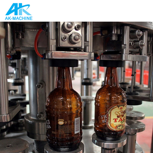 Máquina Automática para Llenado de Botellas de Vidrio Pequeñas para Cerveza / Equipo de Llenado de Línea de Embotellado de Cerveza Modelo BCGF 14-12-4 - Product Image 2
