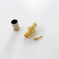 Connecteur coaxial RF SMA femelle à sertir pour câble 5D-FB LMR300