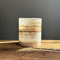 WeiVibe – Support de bougie en marbre naturel, coupelle à bougie de luxe en pierre, décoration moderne pour la maison