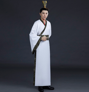 Ecoparty-Costumes de chevalier chinois, kimono traditionnel chinois, scène ethnique vintage, cosplay, costume de danse, Hanfu - Product Image 4