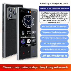 Traducteur intelligent arabe, espagnol, européen, américain, japonais, coréen, d'Asie du Sud-Est, multi-pays, traducteur hors ligne portable V2 - Product Image 5