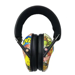 Protector Noise Cancelling Safety Earmuffs For Kids Ear Defenders Custom Label Safety Baby Earmuffs