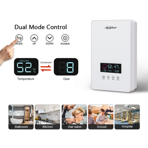 8000W Instant Electric <b>Shower</b> with Digital LED Display and Glass Touch for Colombia - Product Image 3