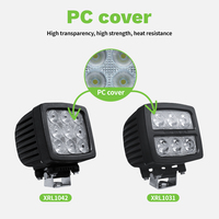 12v24v48v 60w 90w tracteur agricole pelle lourde tireur exploitation minière hors route rangée lampe led lumière de travail