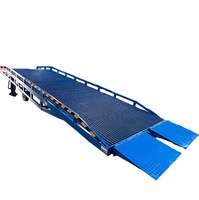 Rampe de conteneur de mini excavatrice d'excavatrice de 10t pour le quai de chargement mobile hydraulique de conteneur de chariot élévateur