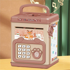 Mô phỏng cảm biến vân tay âm nhạc trẻ em Heo đất tiết kiệm tiền tiết kiệm hộp - Product Image 3