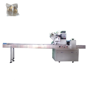 Automatic Flow Packing Machine Wrapping Chocolate Tablet Machine Pizza Tortilla Cookies Packaging Machine - Product Image 2