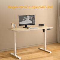 Table assis-debout électrique DESIN à prix d'usine, moteur unique, en bois massif Falcata, réglable, écologique, durable, vente en gros