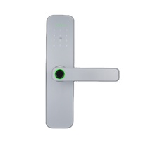 Serrure de porte intelligente avec empreinte digitale, Tuya WiFi, TTLock, entrée sans clé, biométrique, Cerradura Inteligente, serrure de porte électronique pour la maison