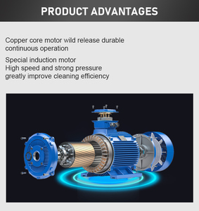 เครื่องทำความสะอาดเครื่องดูดควันในครัวแบบมืออาชีพ 380V 11kw กำลังสูง ดีไซน์อุตสาหกรรม ระบบทำความร้อนในตัว สำหรับครัวมืออาชีพ - Product Image 2