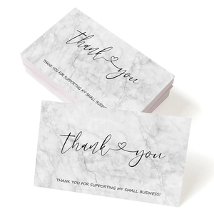 Or Merci de soutenir mes petites cartes de visite Petit Merci pour votre commande Cartes Merci Cartes de vœux Merci - Product Image 5