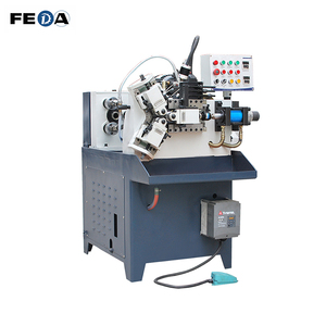 FEDA FD-30A petit laminoir de fil de tuyau de <span class=keywords><strong>came</strong></span> à travers le fil d'alimentation faisant la machine à rouler le fil de longue tige - Product Image 2