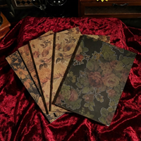 Cuadernos Escolares con Logotipo Personalizado en Estilo Retro con Lámina Dorada/Estampado en Relieve, Opción de Color y Tamaño Personalizados, Caja de Regalo