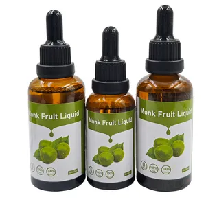 Keto Friendly 100% Natural Organic Monk Fruit Sweetener Liquid Drops