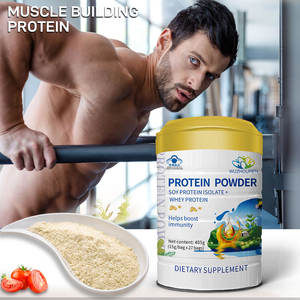 Gold Standard Organic Vegan Whey Protein Mass <span class=keywords><strong>Gainer</strong></span> 80% Polvo de aislamiento de proteína de soja Suplemento sanitario para adultos - Product Image 6