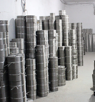 Sabuk Jaring Baja Tahan Karat Reverse Weave Double Mesh Pita Automatic Belt Type Filter Screen