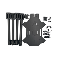 Châssis de drone de course FPV Mark4 V2 13 pouces en fibre de carbone 3K complète, kit de châssis de drone quadricoptère pour drones de freestyle, longue portée et transport de charge utile