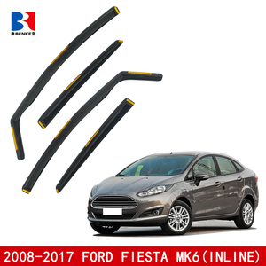 Factory Directly Sell High End In-channel Injection Deflector <b>Window</b> Visor for Ford Fiesta MK6 2008-2017 - Product Image 4