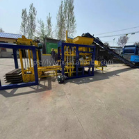 Machine à blocs de béton haute efficacité QT4-15, équipement automatique de fabrication de briques creuses
