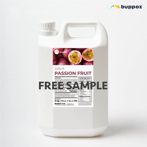 น้ำเชื่อมเสาวรส 5 กก. ขวด ฮาลาล HACCP สำหรับร้านชานมไข่มุก ขายส่ง - Product Image 2