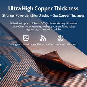 Écran LED transparent pour fenêtre en verre intérieure P3.91, <span class=keywords><strong>film</strong></span> d'affichage ultra fin pour la publicité de vente au détail et la promotion de la marque - Product Image 3