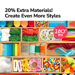 Mideer <span class=keywords><strong>Kit</strong></span> Magico per Lavorare a Maglia e Uncinetto, Set Completo di Filati per Bambini per Creare Borse e Accessori - Product Image 4