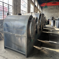 Four à cornue à charbon de bois continu horizontal pour la production de biochar et de vinaigre de bois | Four de carbonisation à haut rendement