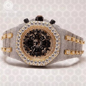 Reloj de Diamantes de Lujo de Buena Calidad, Reloj de Pulsera Elegante con Artesanía Premium para Hombres y Mujeres Disponible a Precio Descontado - Product Image 6