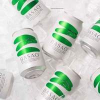 Boisson gazeuse pétillante au thé Oolong vert, rouge et noir, au kombucha, en canette de 310 ml, durée de conservation de 300 jours