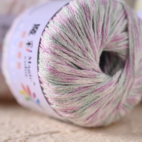 New cotton yarn 50g fancy hollow cotton yarn for Hand Knitting