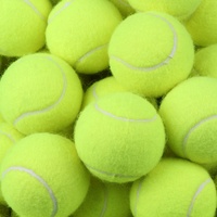 BSCI personnalisé imprimé 2.5 pouces balle de Tennis d'entraînement jouets pour animaux de compagnie balles de Tennis jouets interactifs pour chien pour l'entraînement