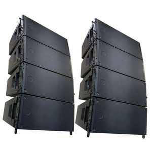 Amplificateurs de classe D puissants contrôlés par DSP actif Hdl20AA, double caisson de basses, haut-parleurs professionnels à ligne acoustique double de 10 pouces - Product Image 1